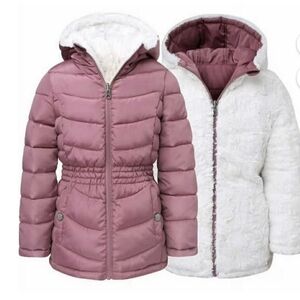 Youth Girls Reversible Jacket Size 10/12